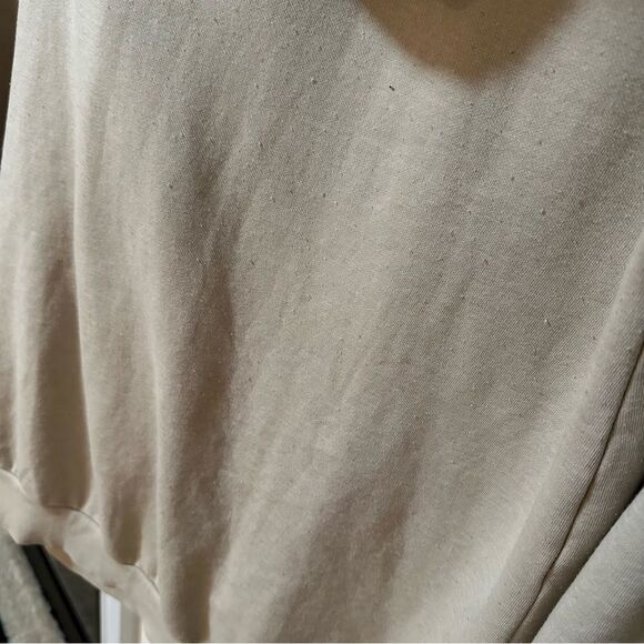 Ariana Grande Tan Oversized Hoodie Thank You Next - Picture 8 of 11